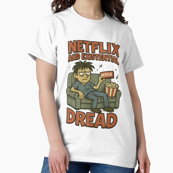 Item preview, Netflix and Existential Dread designed and sold by STATICDUST.