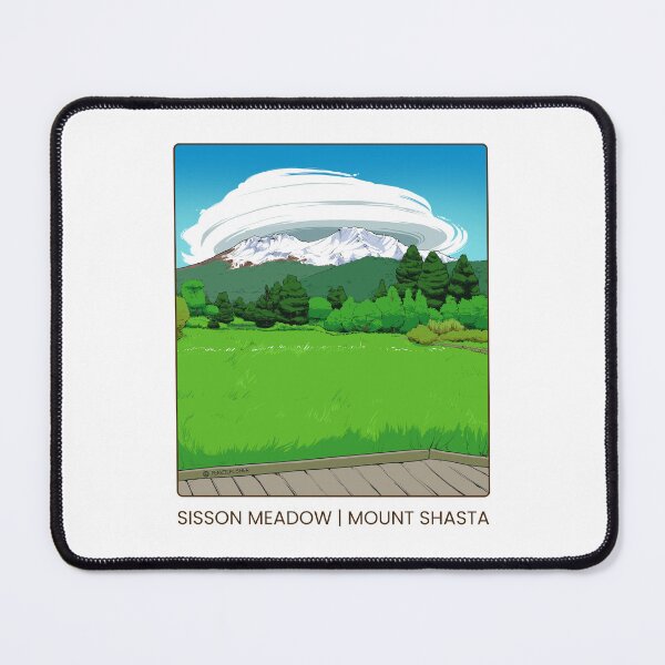 Item preview, Sisson Meadow, Mount Shasta, California with Lenticular Clouds designed and sold by FallayCreations.