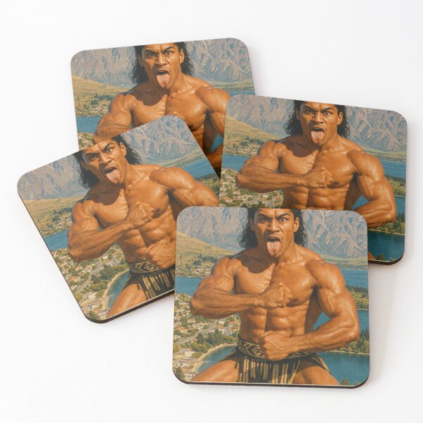 Item preview, Queenstown New Zealand – Māori Warrior and the Remarkables designed and sold by Aryabek.