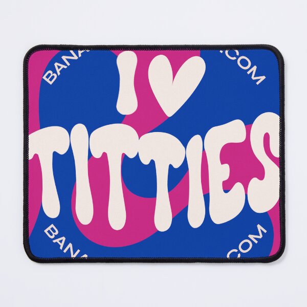 Item preview, I love titties sapphic/bisexual pride designed and sold by 12katiekitty.