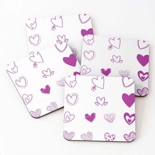 Item preview, Cute minimalist hearts designed and sold by Paper Drip.