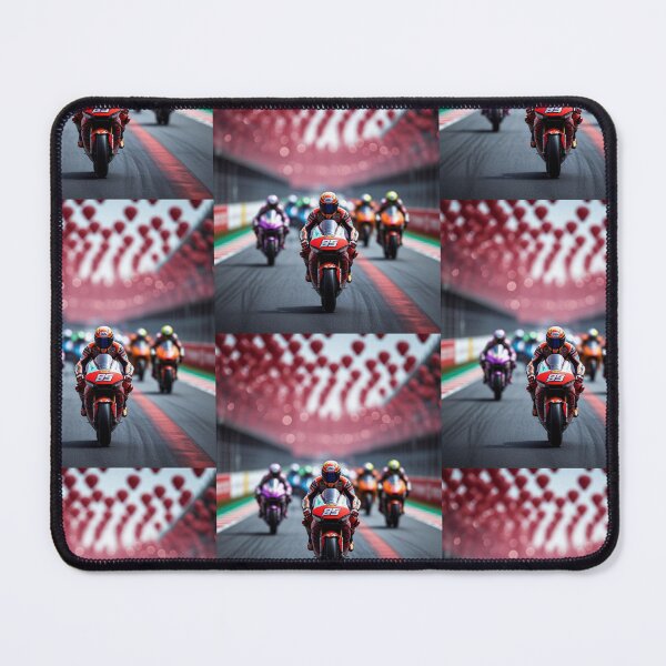 Item preview, Motorcycle Grand Prix Racebike Racetrack 99 Red Balloons designed and sold by Moto Graphix.