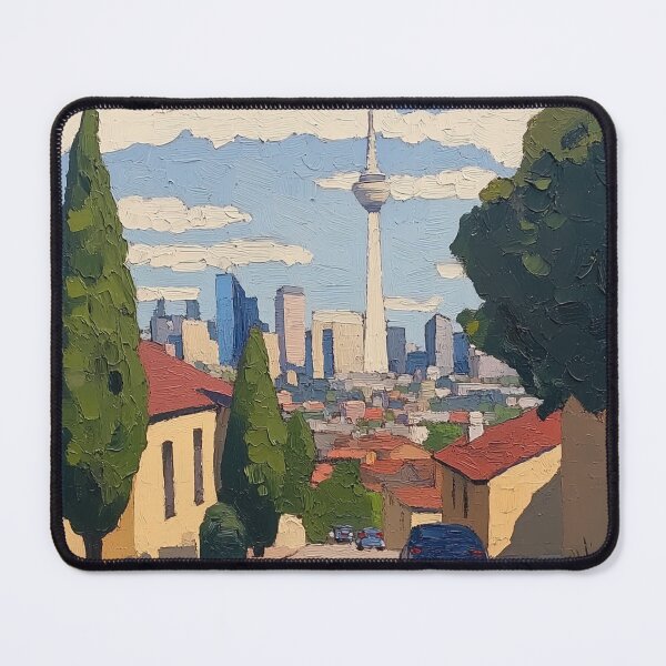 Item preview, Johannesburg | Post-impressionist painting style designed and sold by ComicsFactory.