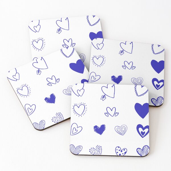 Item preview, Cute minimalist hearts designed and sold by Paper Drip.