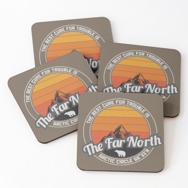Item preview, The Far North Arctic Circle Emblem designed and sold by IceEdgeStudio.
