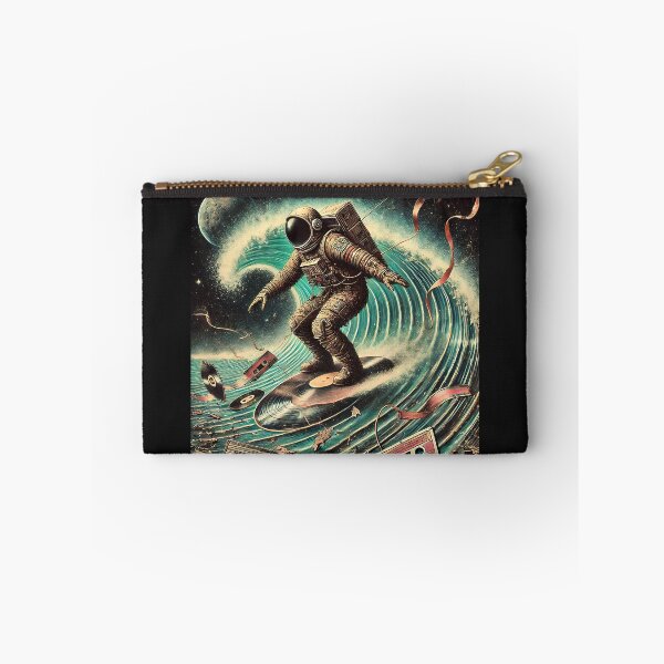Item preview, Cosmic Sound Surfer Astronaut - Static Rider: Echoes from the Haunted Groove designed and sold by KreativKulture.