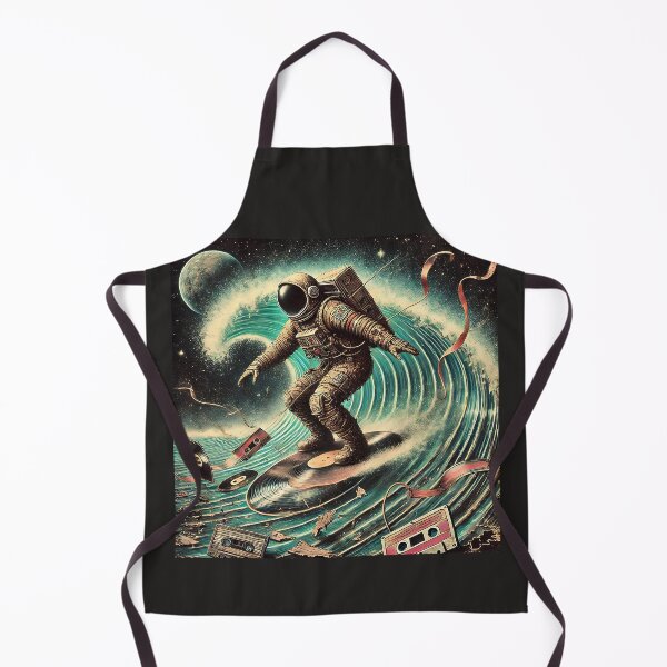 Item preview, Cosmic Sound Surfer Astronaut - Static Rider: Echoes from the Haunted Groove designed and sold by KreativKulture.