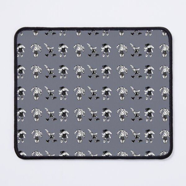 Item preview, Black and white bunnies. Black line drawings of floppy bunny stuffies. designed and sold by LayerCakeDigDes.