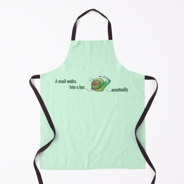 Item preview, Snail Walks into a Bar Joke designed and sold by KitKattyDesigns.