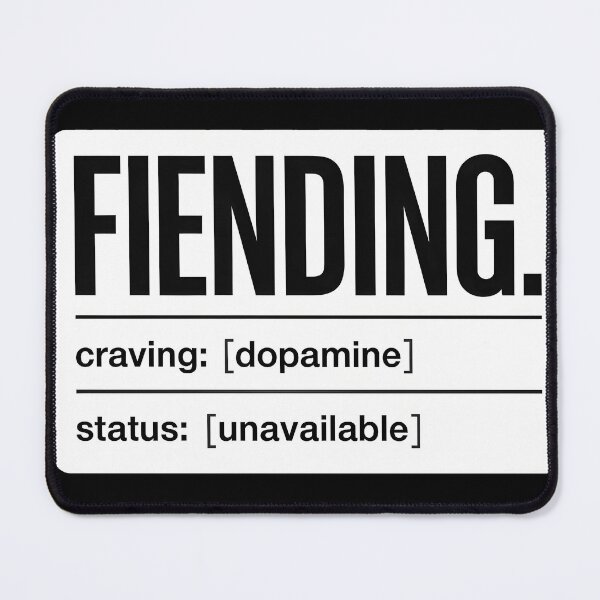 Item preview, Fiending. – Minimalist Grunge Sticker for Streetwear Aesthetic designed and sold by WAUZ.
