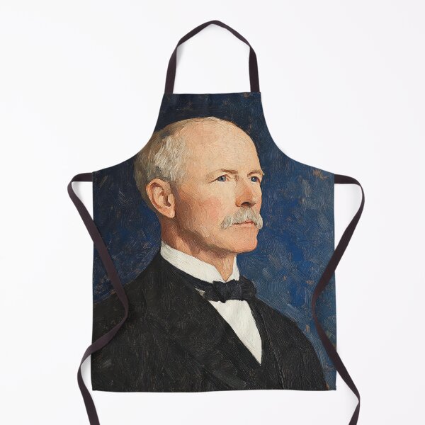 Item preview, John D. Rockefeller | Post-impressionist painting style designed and sold by ComicsFactory.