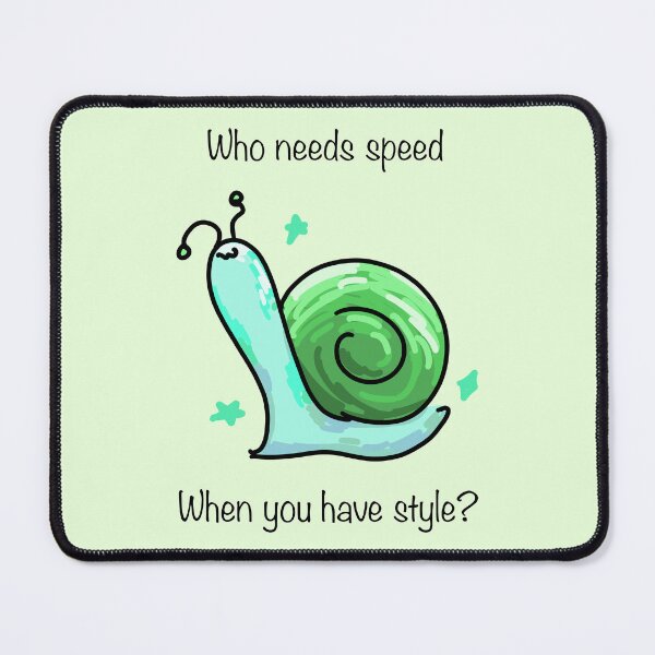 Item preview, Cute Diamond/Emerald Snail Joke designed and sold by KitKattyDesigns.
