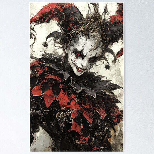 Item preview, Crimson Jest: The Shadowed Harlequin designed and sold by bloorose.