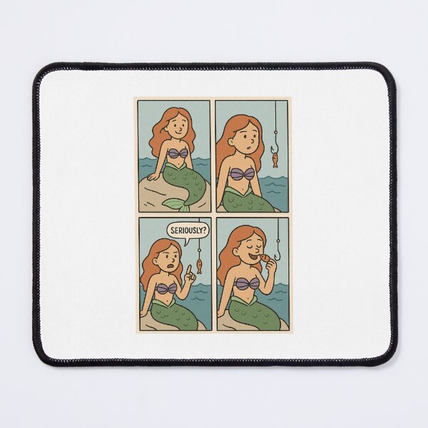 Item preview, Mermaid Comic Art – Unique Ocean-Themed Design for Fans of Fantasy & Mythology designed and sold by mermaidstribe.
