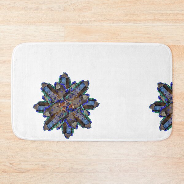 Item preview, Azurite Quartz Crystal  Elegant Geometric Design designed and sold by ArtDesignTp.