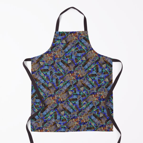 Item preview, Azurite Quartz Crystal Elegant Geometric Design designed and sold by ArtDesignTp.