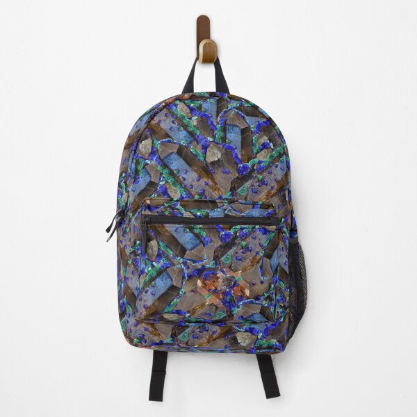 Item preview, Azurite Quartz Crystal Elegant Geometric Design designed and sold by ArtDesignTp.