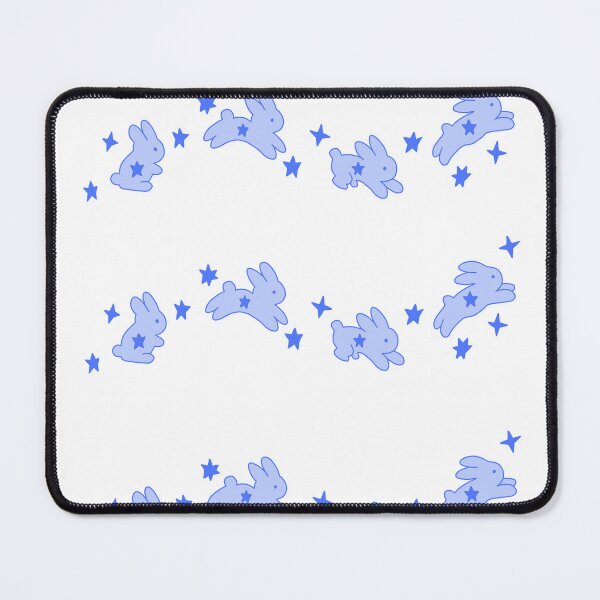 Item preview, jumping blue bunnies designed and sold by jasmineco.