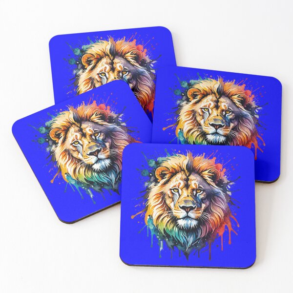 Item preview, LION ART (#0000FF) designed and sold by Marlon Oseguera.