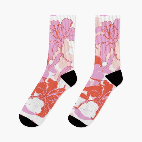 Item preview, Tropical Bloom in Candy Pink & Coral designed and sold by Hadamundo.
