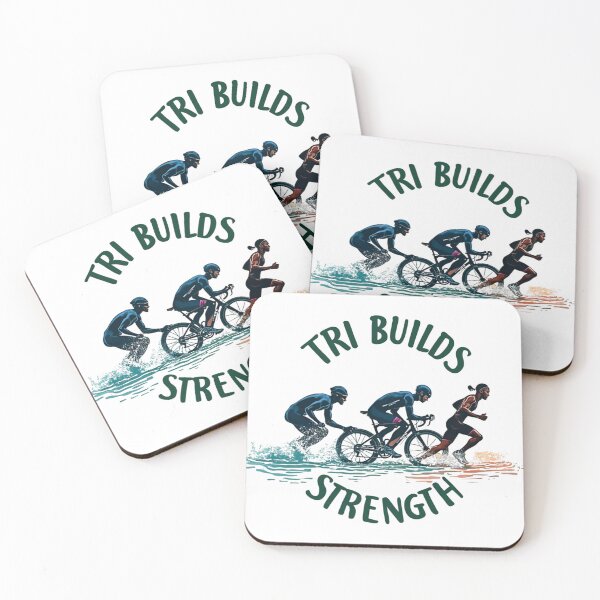 Item preview, Tri Builds Strength – Grit Grows Here designed and sold by Triathlongram.