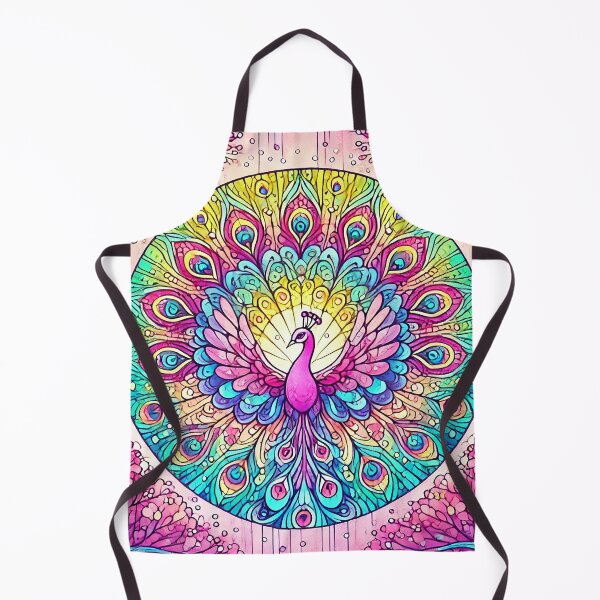 Item preview, Vivid Stylized Peacock Design designed and sold by ALW951.