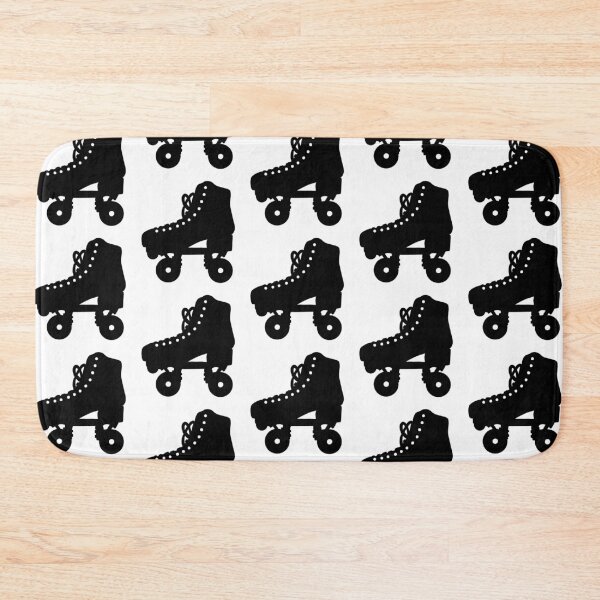 Item preview, Roller Skate Black Silhouette shadow solid outline designed and sold by Hotanist.