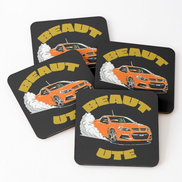 Item preview, Holden HSV Maloo Ute – Beaut Ute with Burnout Smoke – Orange Aussie Muscle designed and sold by Michael van der Hoorn.