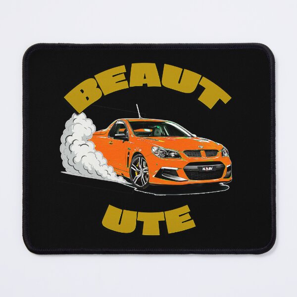 Item preview, Holden HSV Maloo Ute – Beaut Ute with Burnout Smoke – Orange Aussie Muscle designed and sold by Michael van der Hoorn.