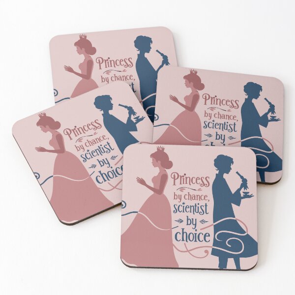Item preview, Princess by Chance, Scientist by Choice – STEM Empowerment designed and sold by pixelated_echoes.