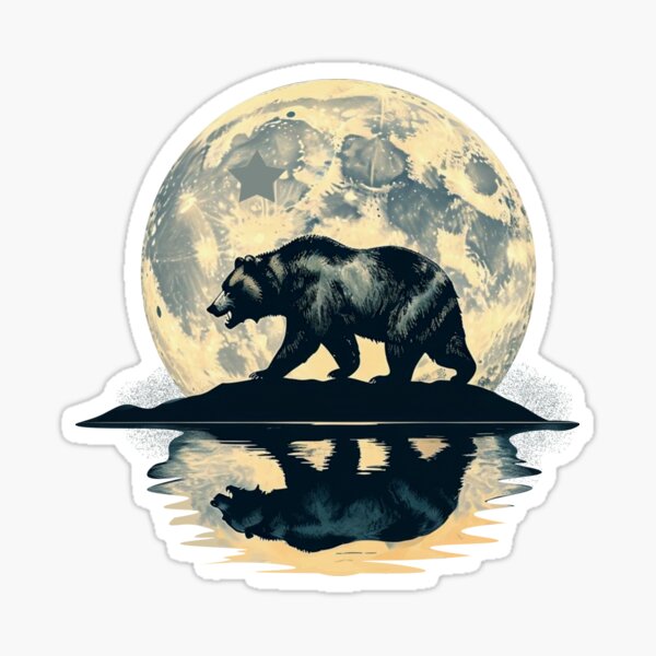 Aperçu de l'œuvre Ours de la lune. créée et vendue par EunsooLee.
