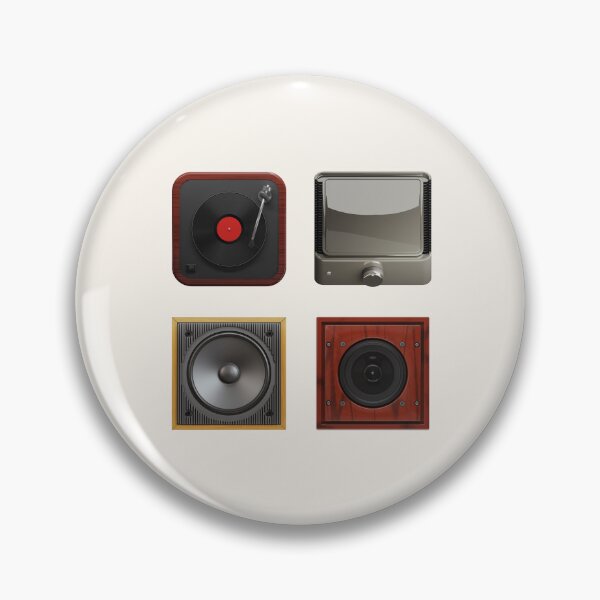 Item preview, Retro Audio System Icon Set designed and sold by trepiu.