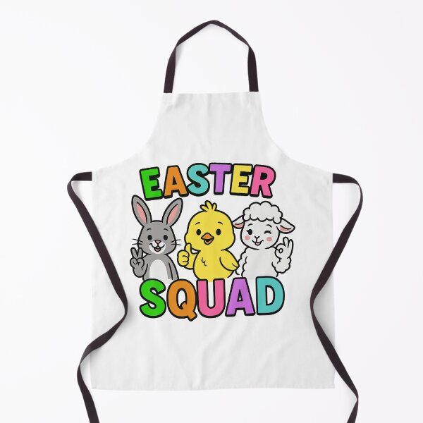 Item preview, EASTER SQUAD VIBES, CUTE BUNNY, CHICK AND LAMB CREW, AI designed and sold by davidjulie.