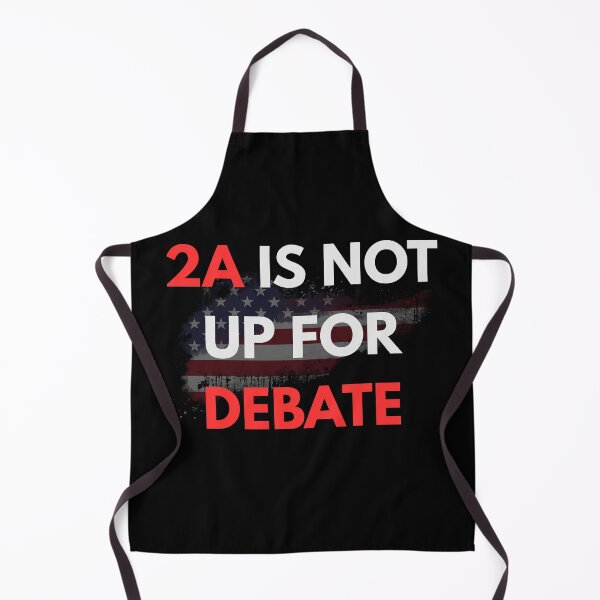 Item preview, 2A Is Not Up for Debate – Grunge Flag Edition designed and sold by Benchrestj1986.