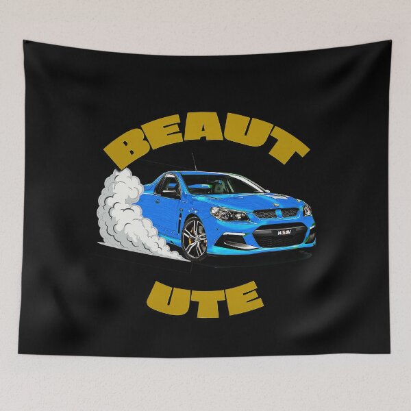 Item preview, Holden HSV Maloo Ute – Beaut Ute with Burnout Smoke – Voodoo Blue Aussie Muscle designed and sold by Michael van der Hoorn.