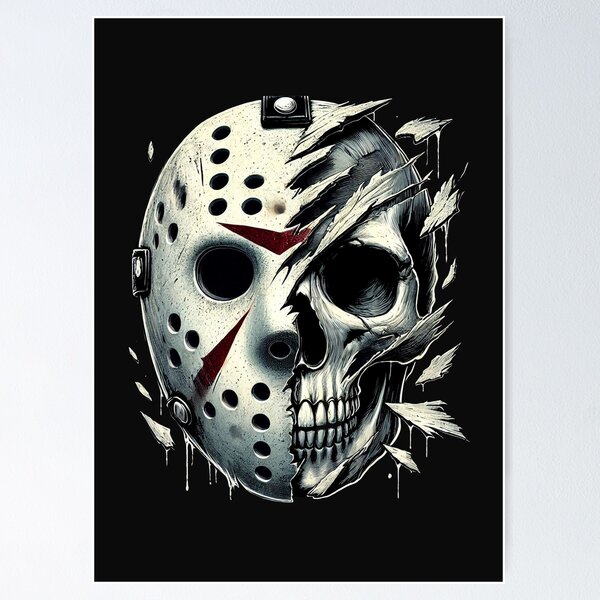 Item preview, Jason - Skull designed and sold by American Artist Designs.