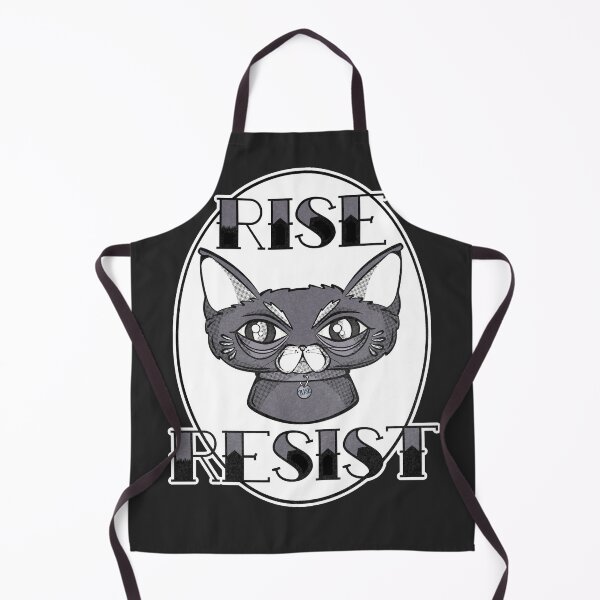 Item preview, rise. resist, cat. BW designed and sold by crestfallenmermaid.