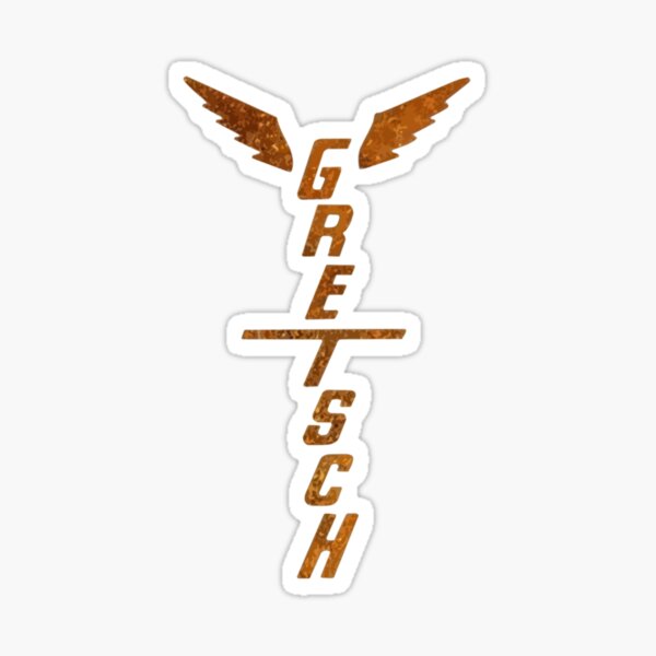 Item preview, Gretsch Winged Headstock Logo Guitar designed and sold by JustPOD.