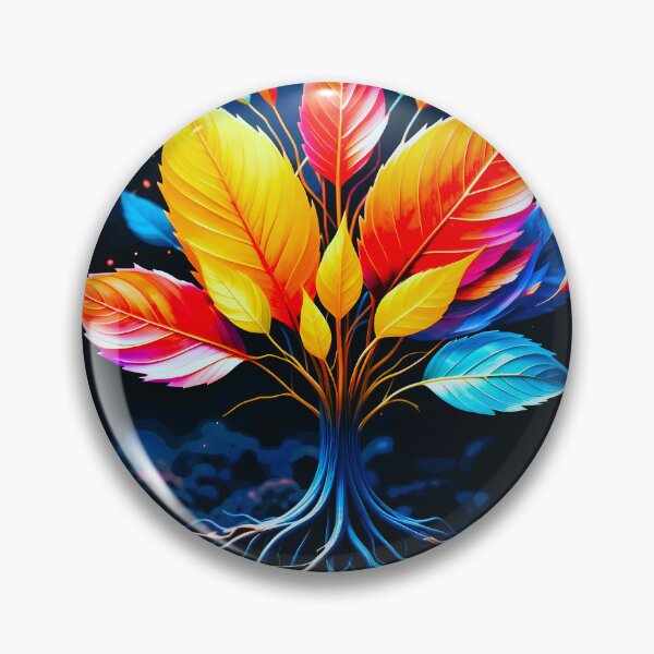 Item preview, Luminescent Wonder: The Glowing Tree of Mystical Realms designed and sold by Fantabulous.