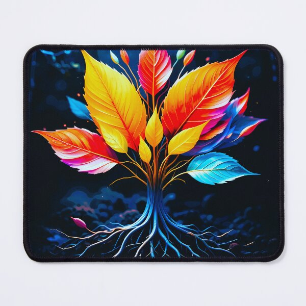 Item preview, Luminescent Wonder: The Glowing Tree of Mystical Realms designed and sold by Fantabulous.