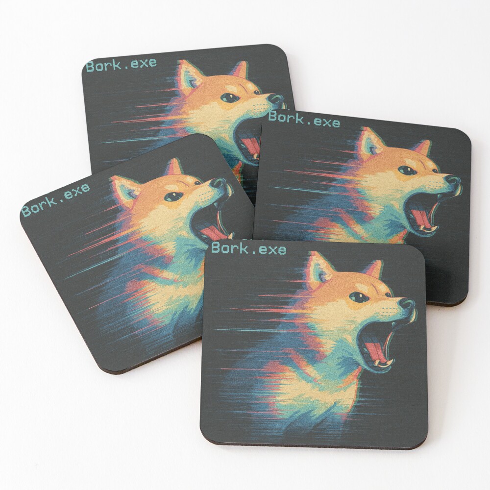 Item preview, Coasters (Set of 4) designed and sold by STATICDUST.