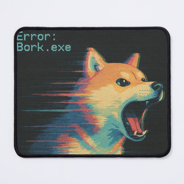 Item preview, System Error: Shiba Inu designed and sold by STATICDUST.