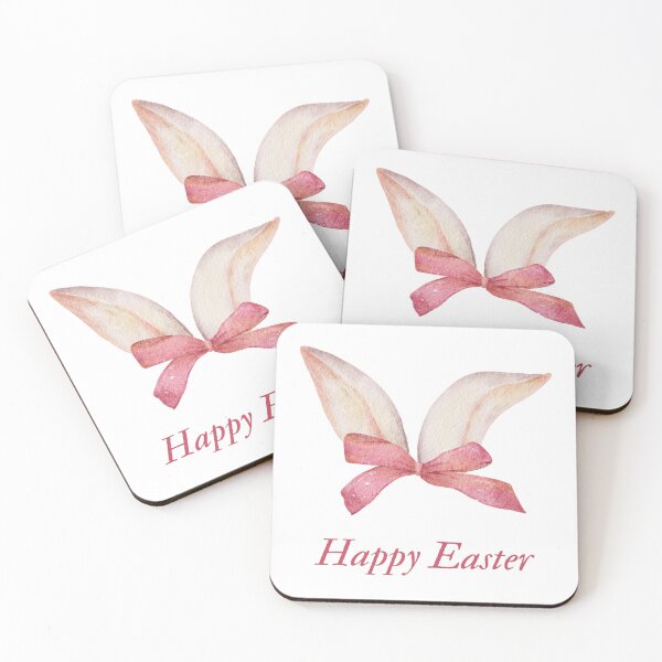 Item preview, Happy Easter Cute Easter Bunny Ears designed and sold by Retro-Reverie.