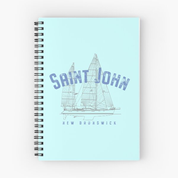 Item preview, Saint John New Brunswick Canada Nautical Sailboat Design designed and sold by Futurebeachbum.