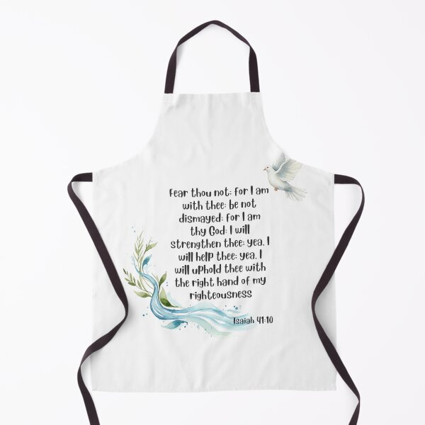 Item preview, A comforting and artistic design featuring the Bible verse Isaiah 41:10 designed and sold by Faithloveshop.