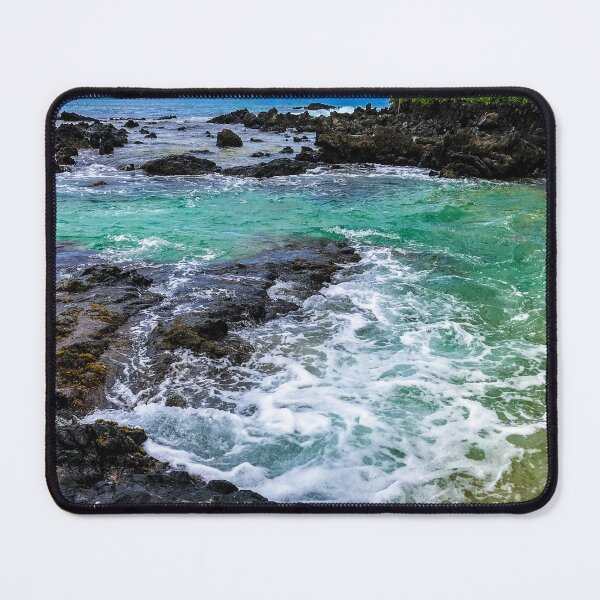 Item preview, Emerald Tropical Scenic Surf Waves With Turquoise Sky Art Photo designed and sold by DEC02.