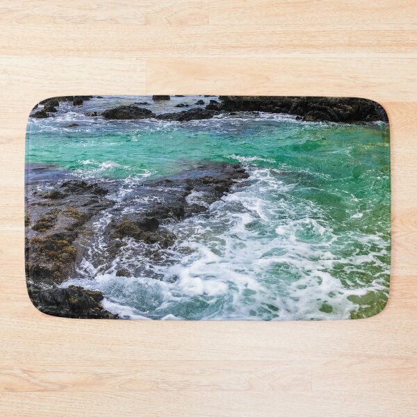 Item preview, Emerald Tropical Scenic Surf Waves With Turquoise Sky Art Photo designed and sold by DEC02.