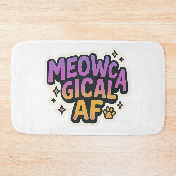 Item preview, Meowgical AF designed and sold by STATICDUST.
