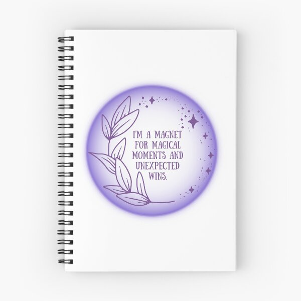 Item preview, Imán para momentos mágicos: diseño de esfera brillante con frase motivacional designed and sold by LUV963.