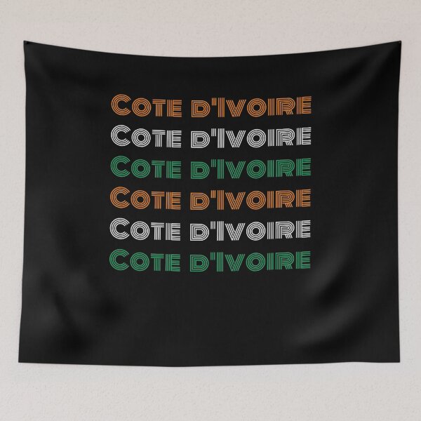 Item preview, Cote d'Ivoire retro flag Ivory Coast Independence day designed and sold by snowry.